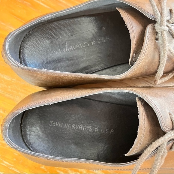 John Varvatos Lace Up Leather Oxford Smooth Toe - Picture 10 of 13